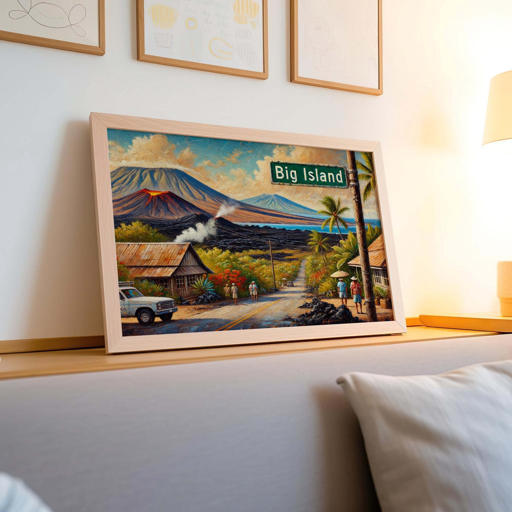 Big Island Poster - Hawaii, USA