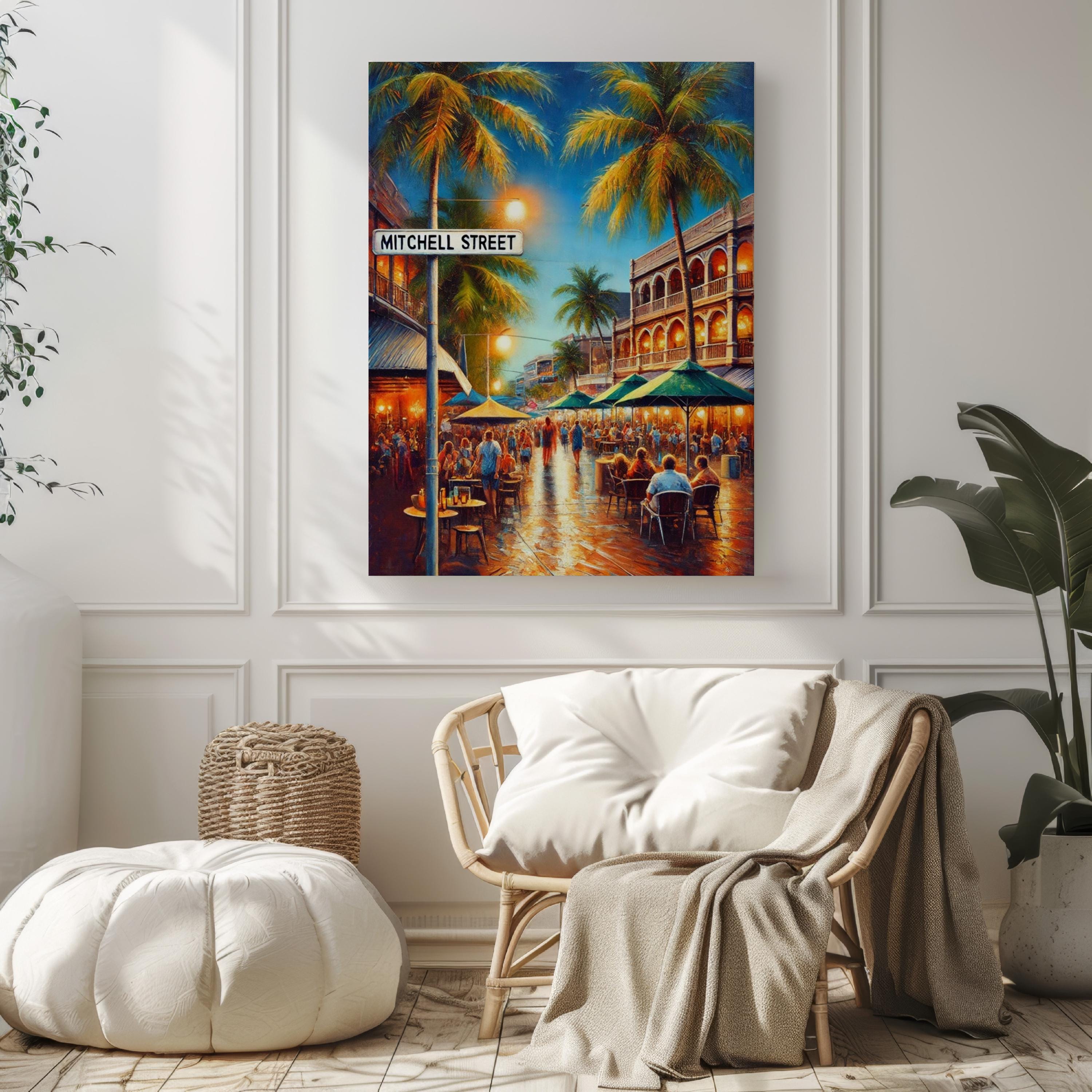 Mitchell St Wall Art - Darwin, Australia