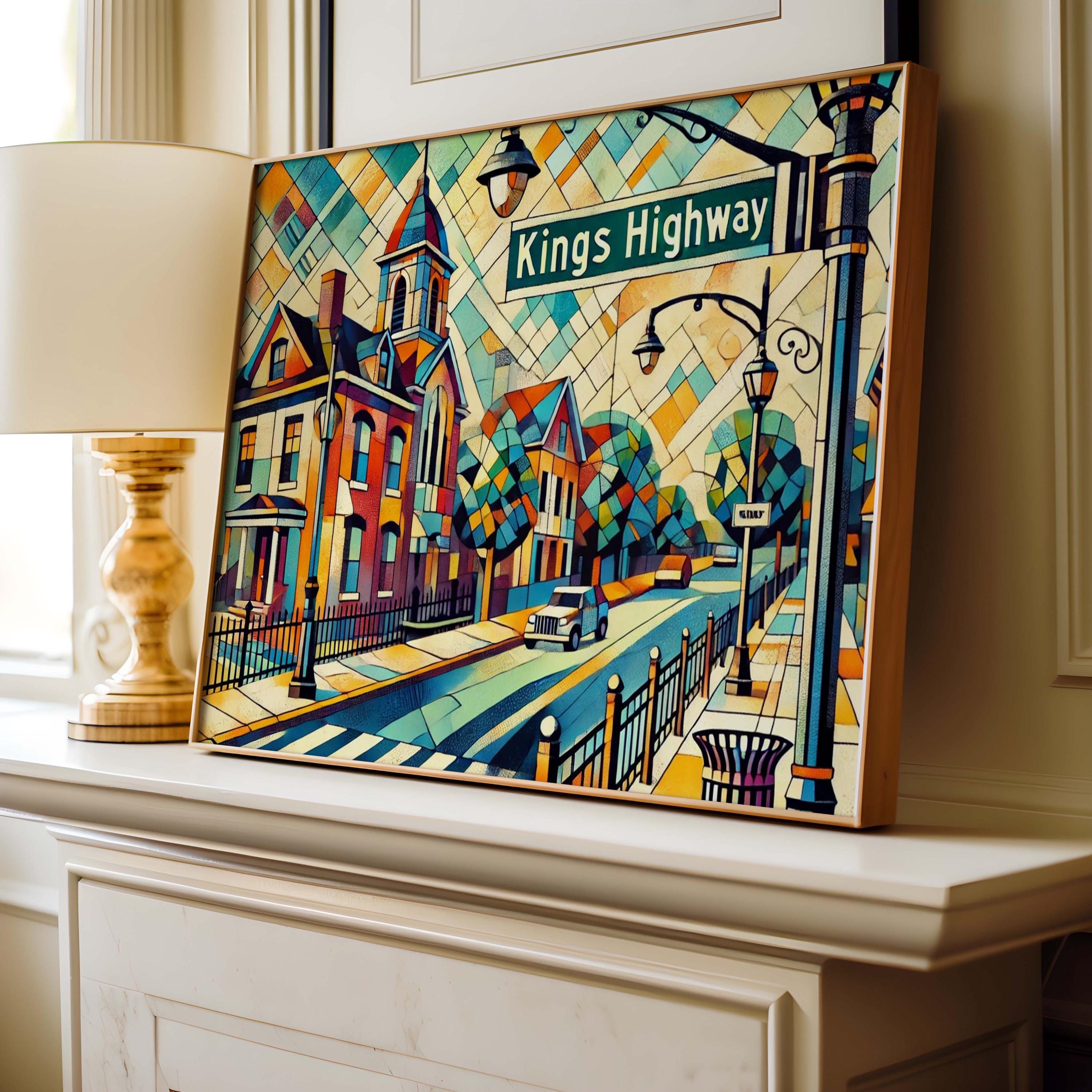 Kings Highway Poster - Haddonfield, New Jersey, USA