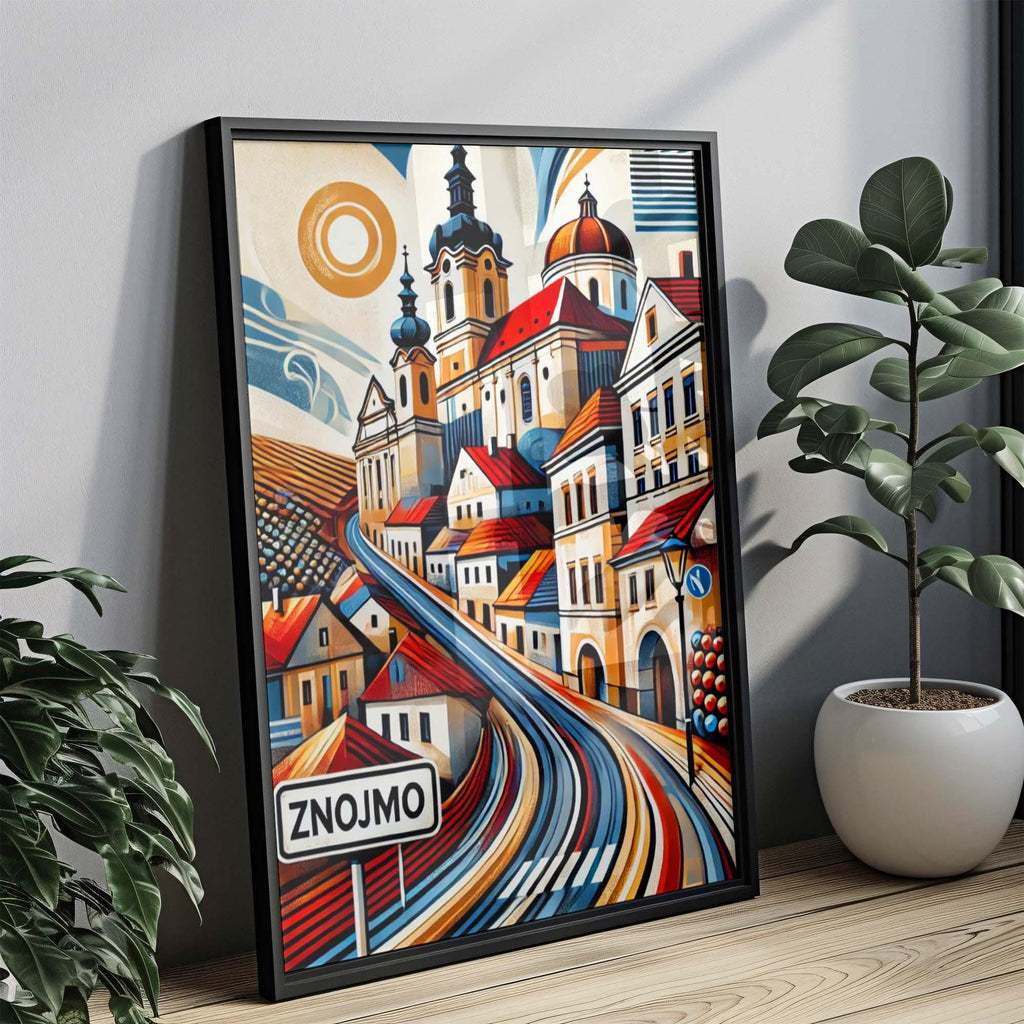 Znojmo City Map Poster - Znojmo, Czech Republic