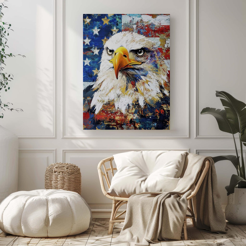 Bald Eagle Poster Patriotic - United States