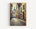 Lai Street Medieval Print - Tallinn, Estonia
