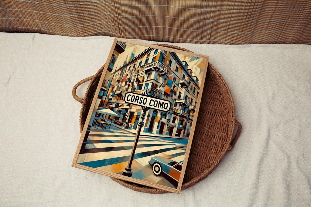 Corso Como Wall Art Decor - Milan, Italy