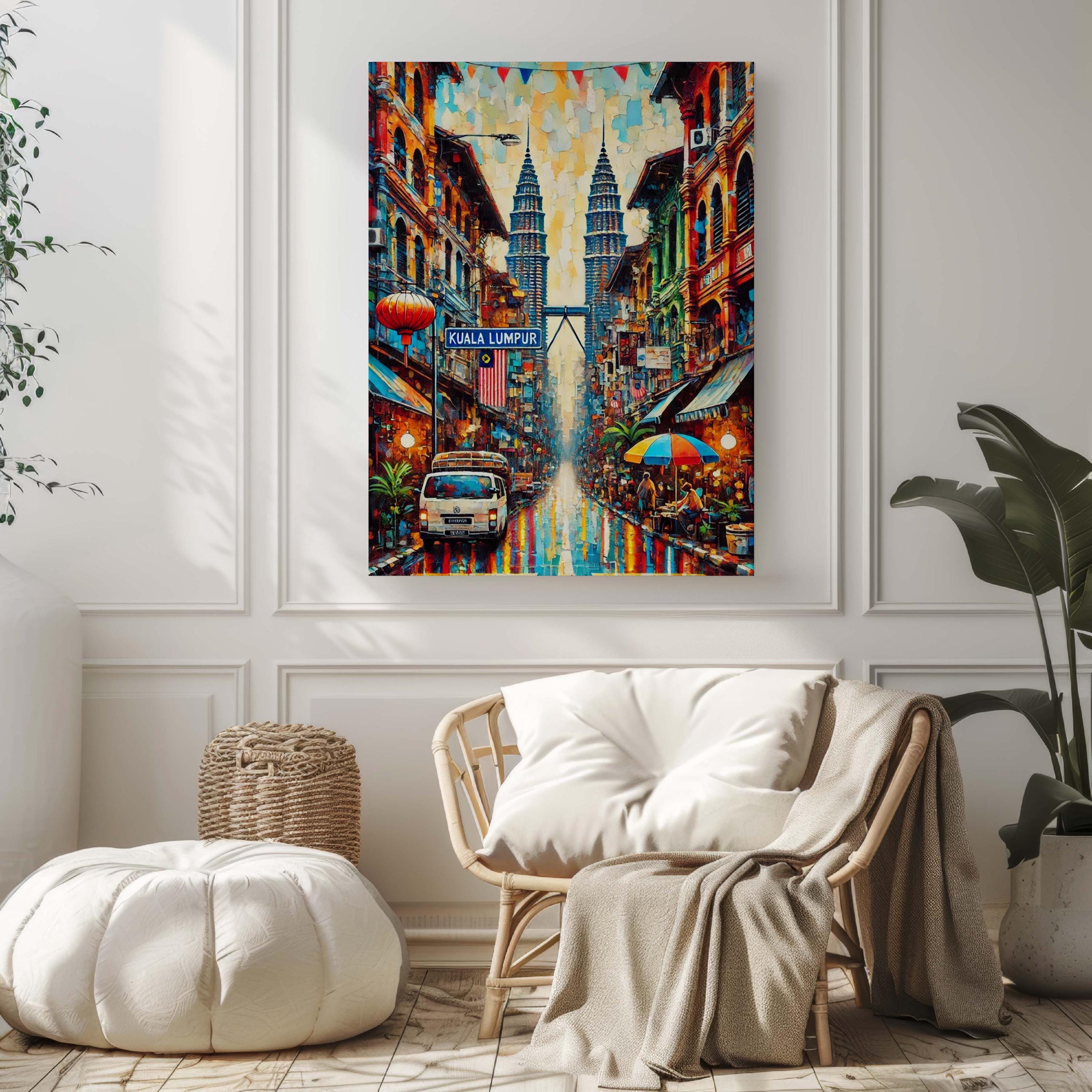 Kuala Lumpur Print Modern - Kuala Lumpur, Malaysia