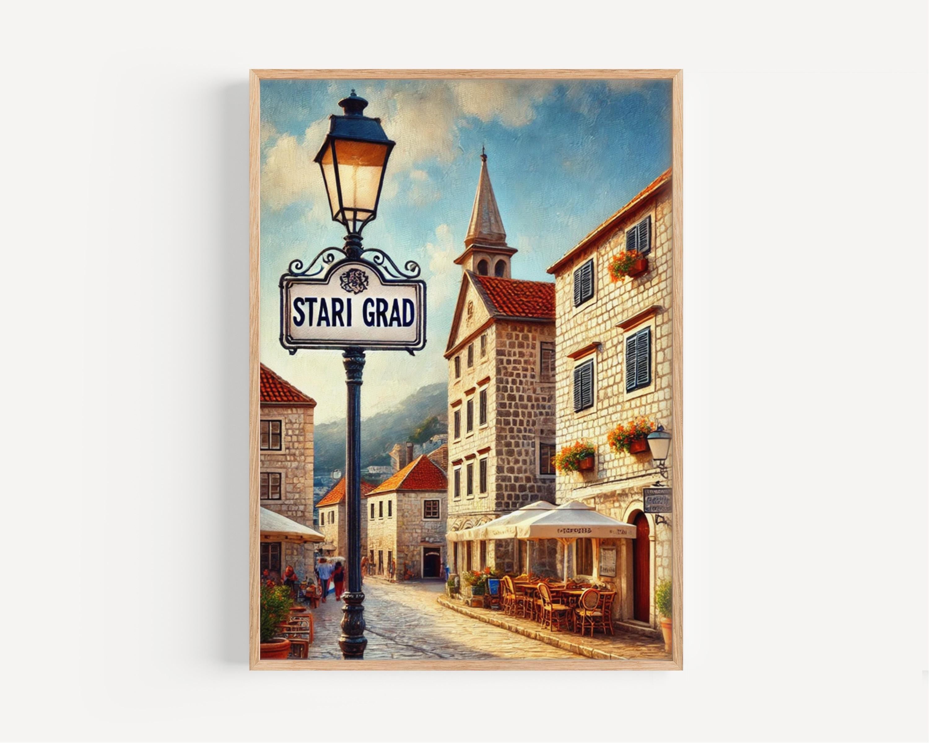 Stari Grad Print - Kotor, Montenegro