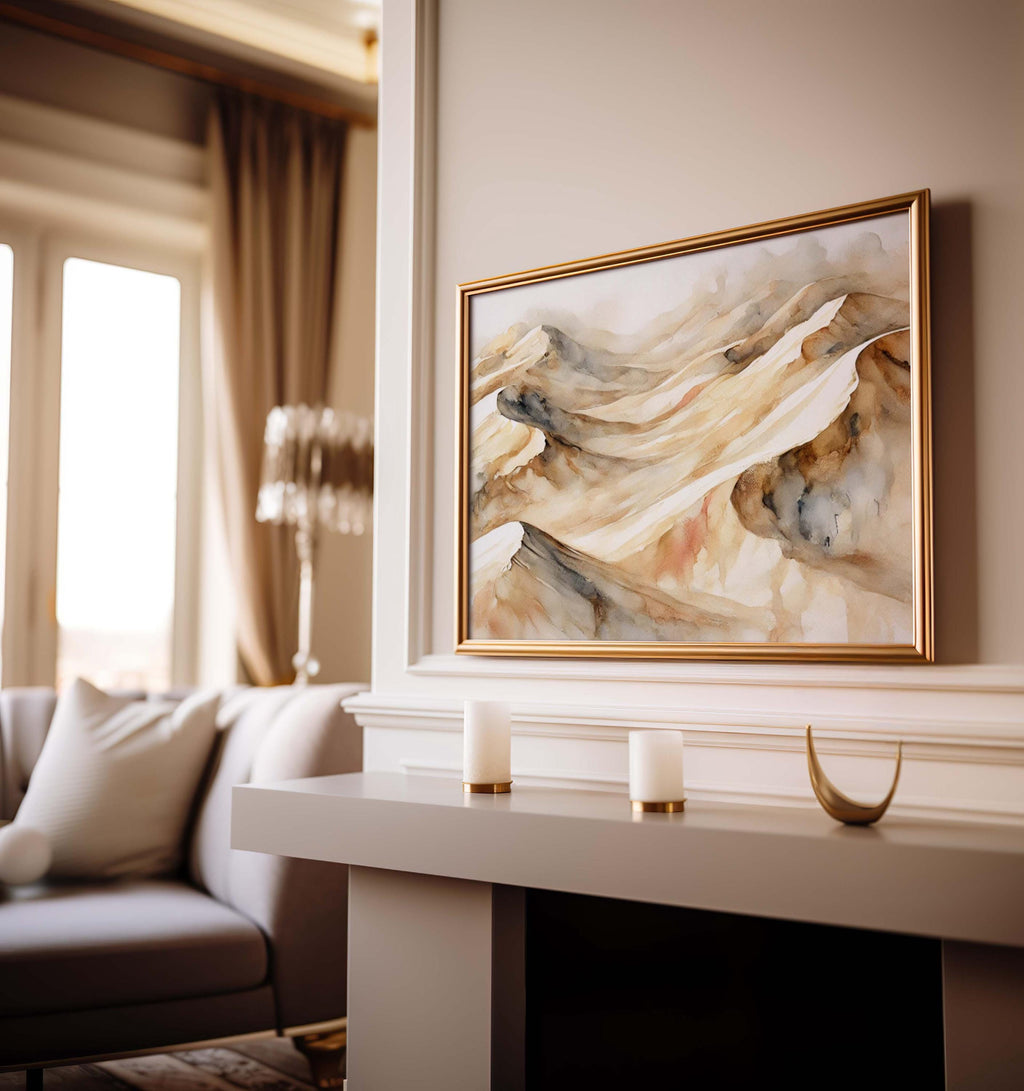 Desert Sand Dunes Wall Art