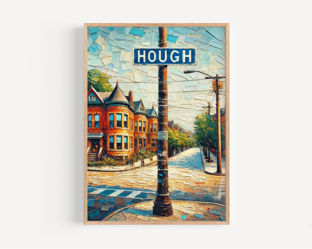Hough Wall Art - Cleveland, Ohio, USA