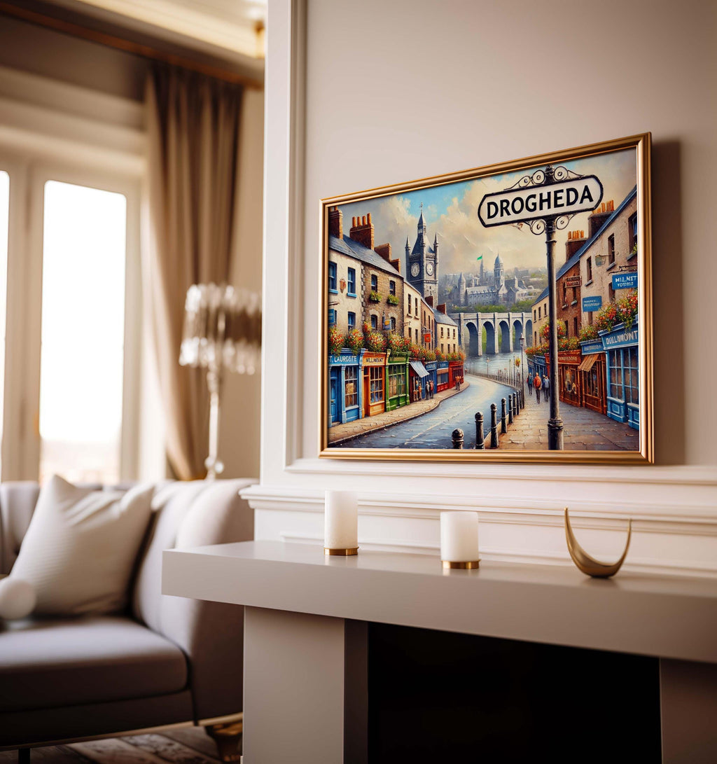 Drogheda Art Print - Drogheda, Ireland