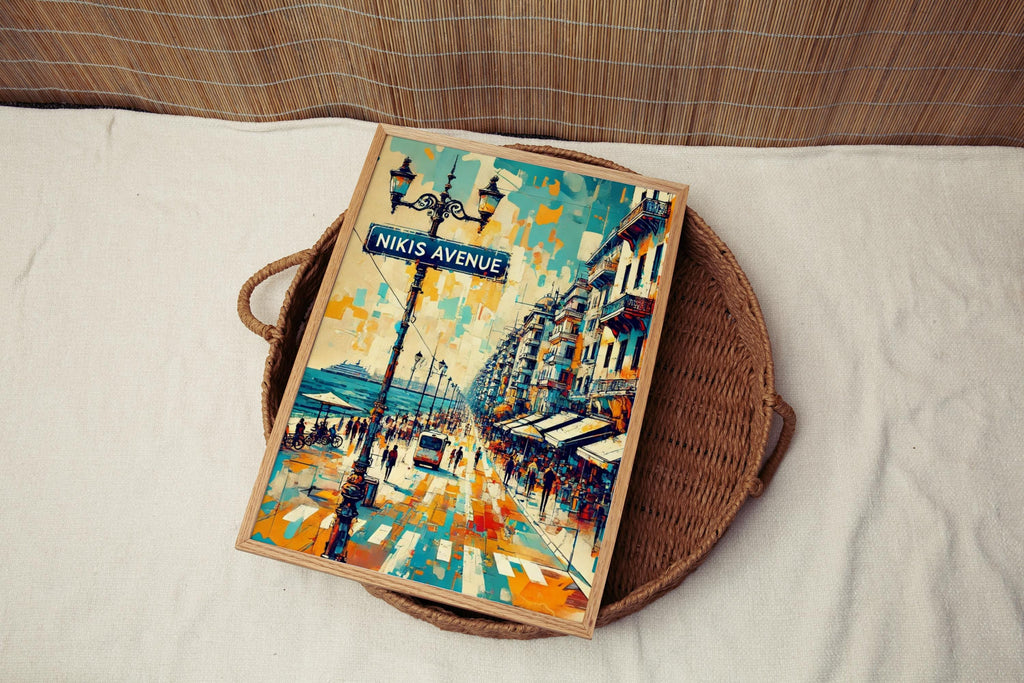 Nikis Avenue Vintage Wall Art - Lexington, Virginia, USA