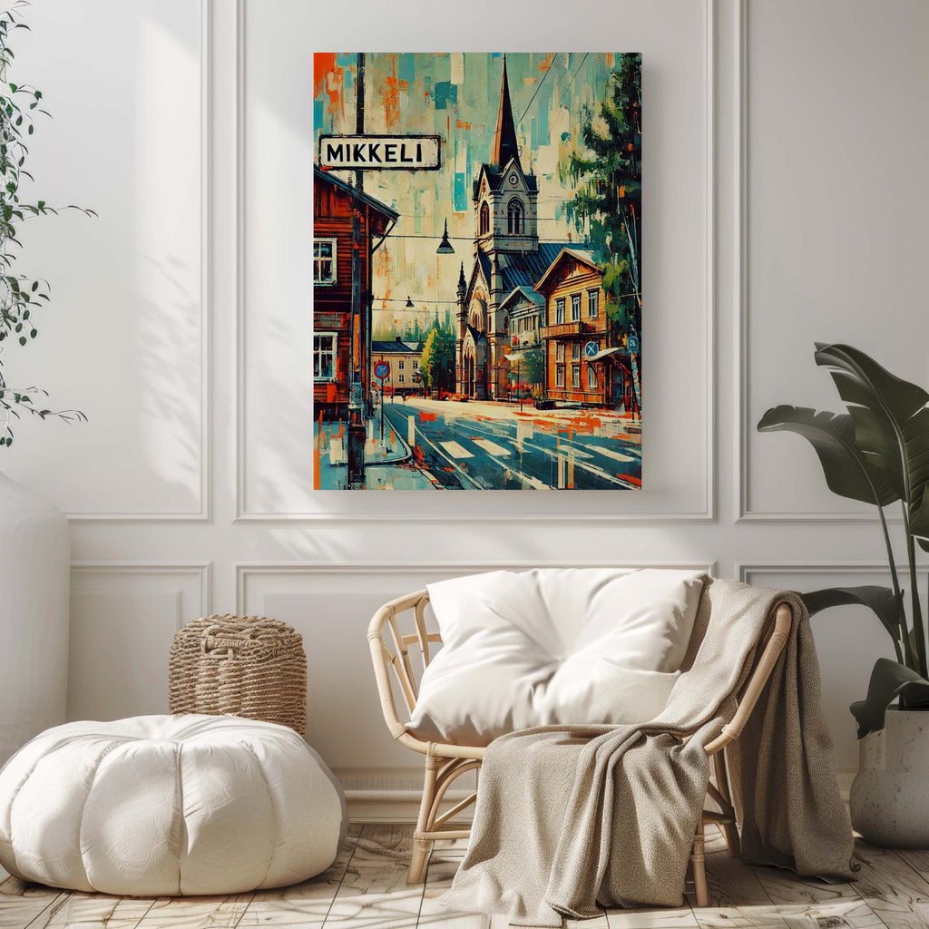 Mikkeli Art Print - Mikkeli, Finland