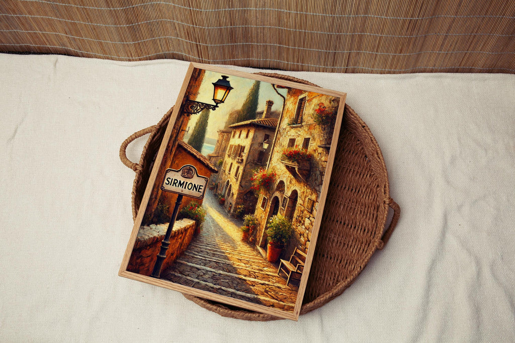 Sirmione Vintage Poster - Sirmione, Italy