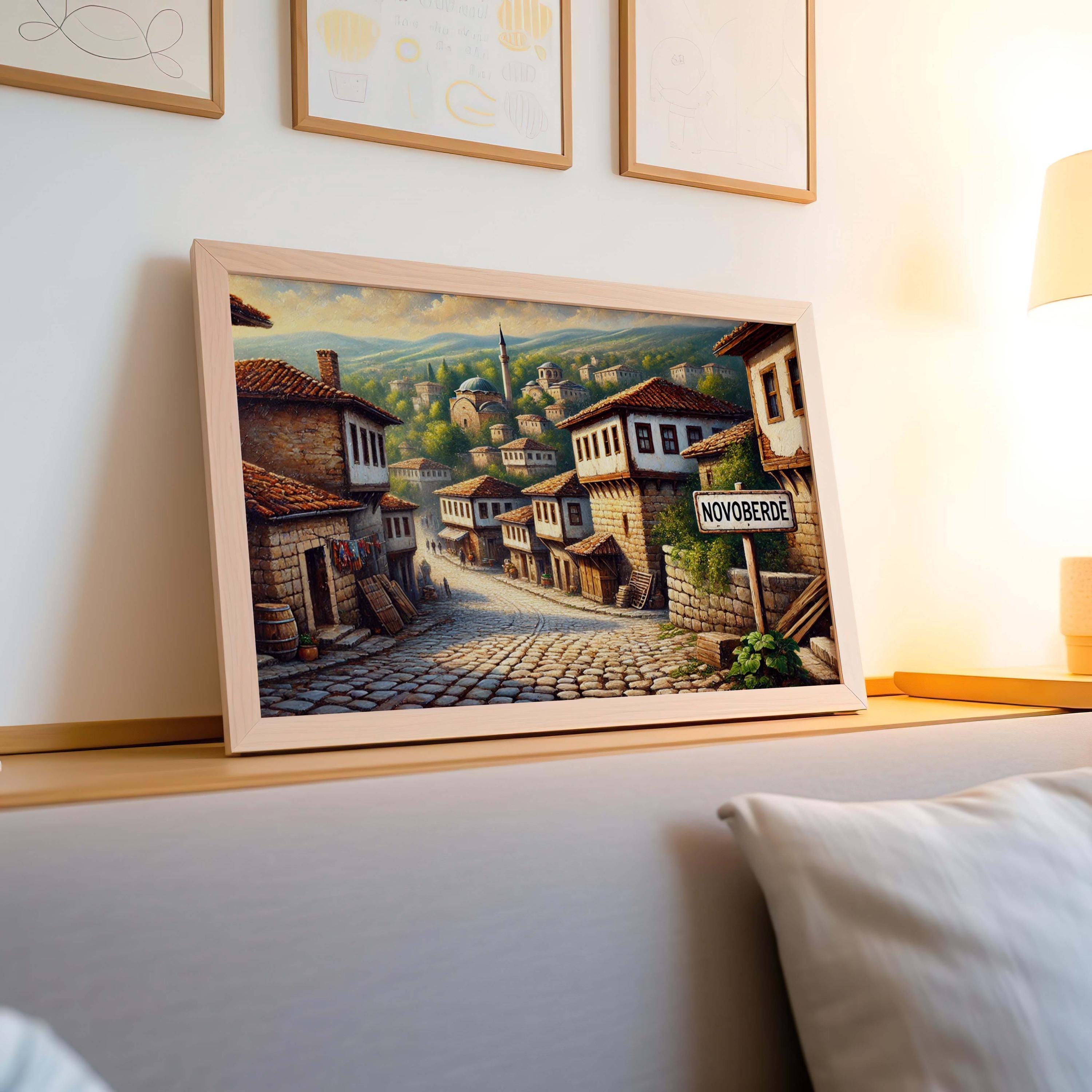 Kosovo Travel Wall Art Modern - Europe