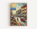 Wuse Market Street Print - Abuja, Nigeria