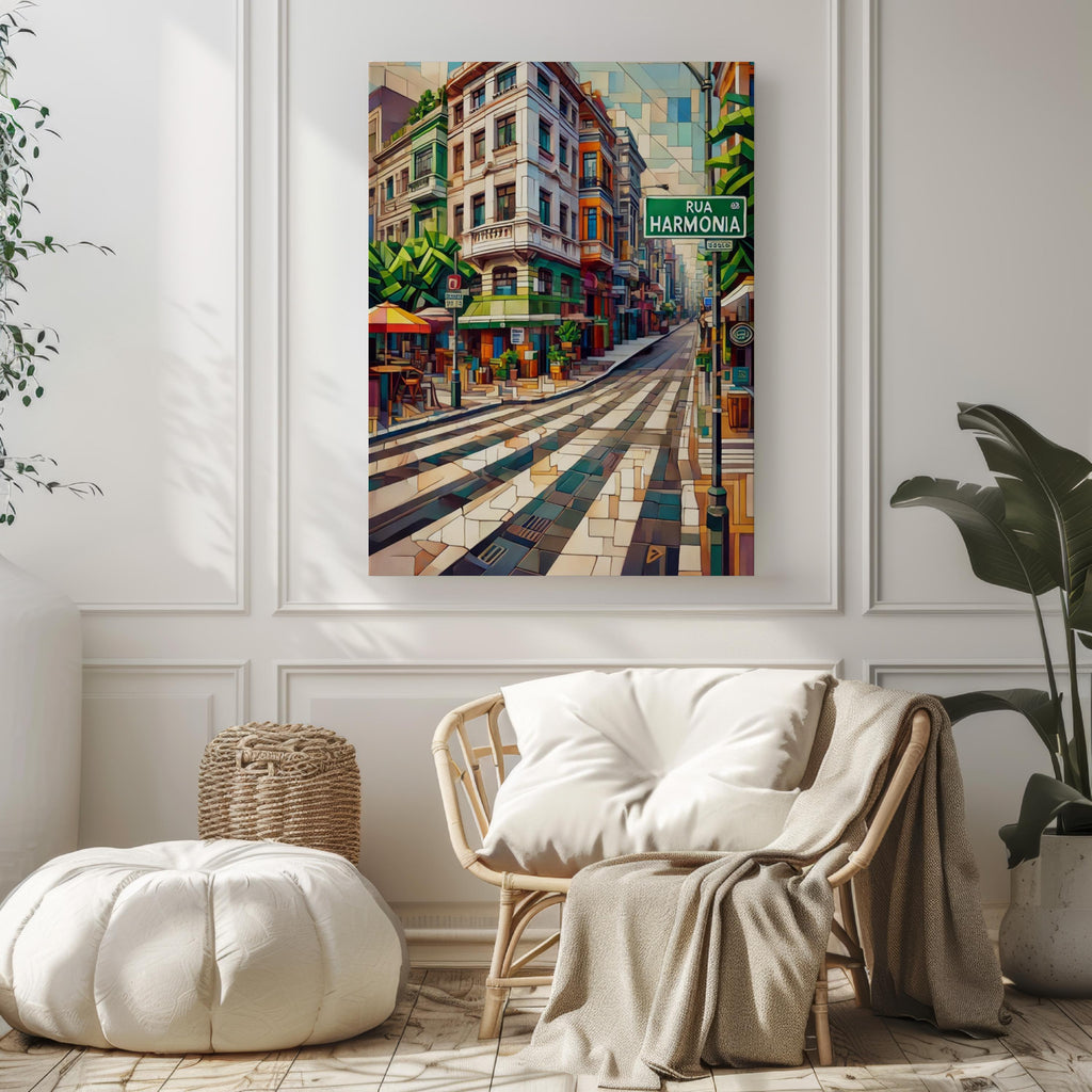 Rua Harmonia Print - São Paulo, Brazil