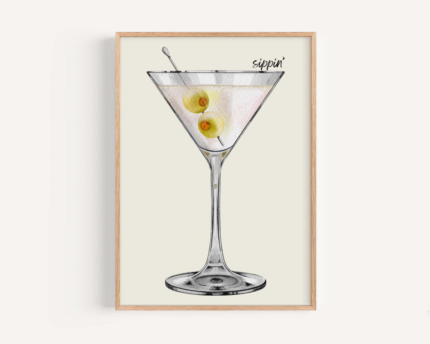Dorm Margarita Glass Artwork