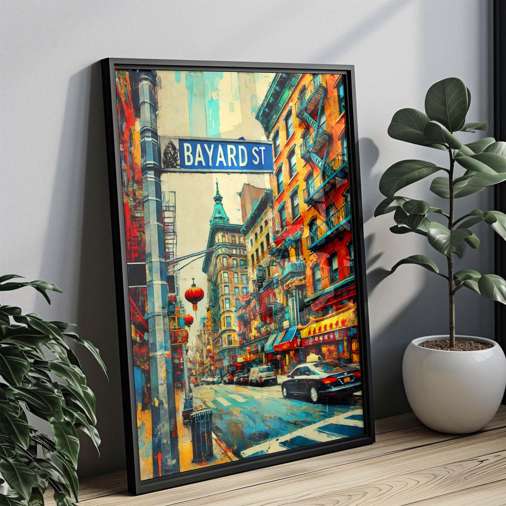 Bayard Street Print - Manhattan, New York, USA