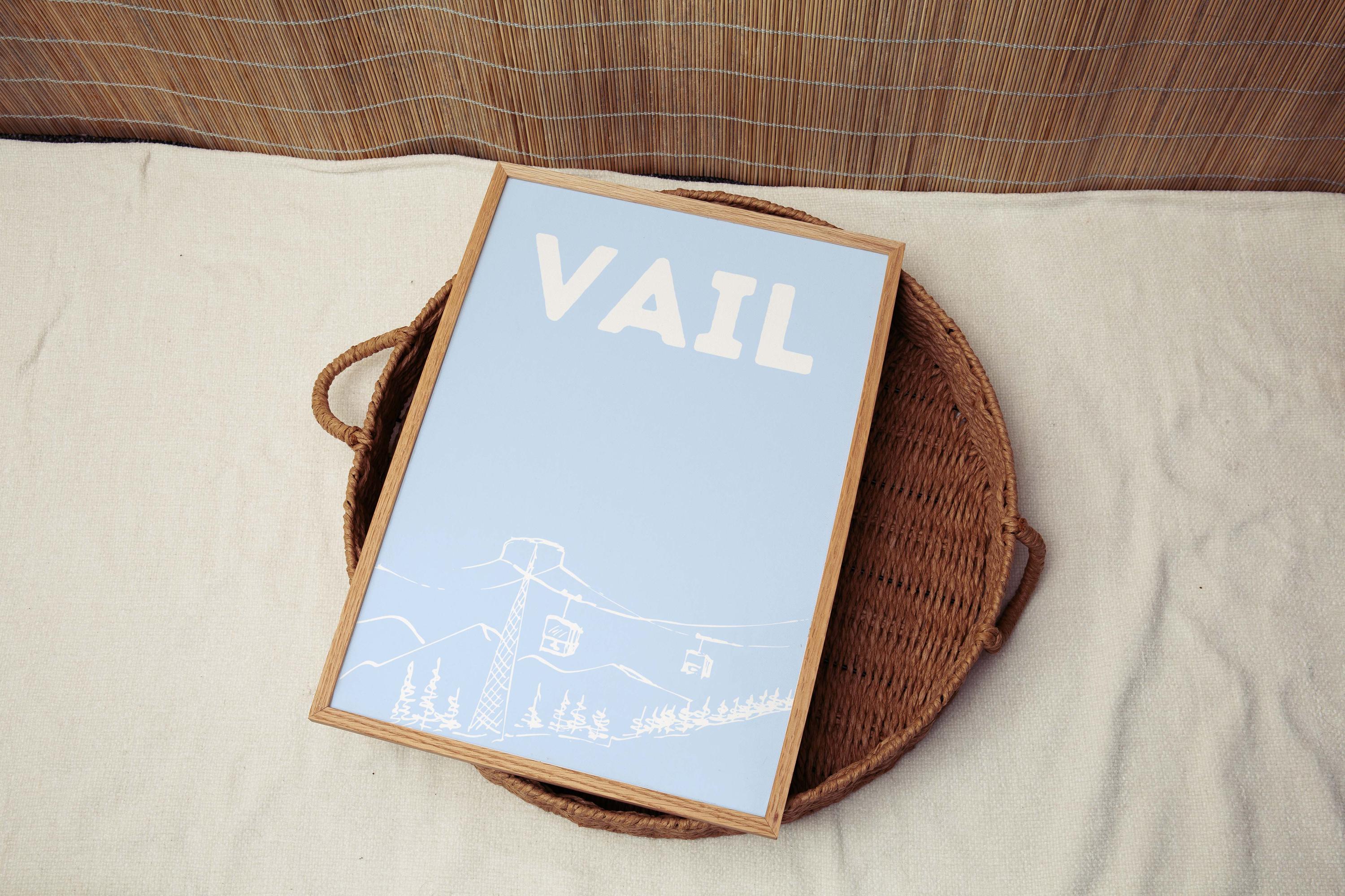 Vail Ski Lift Print - Vail, Colorado, USA
