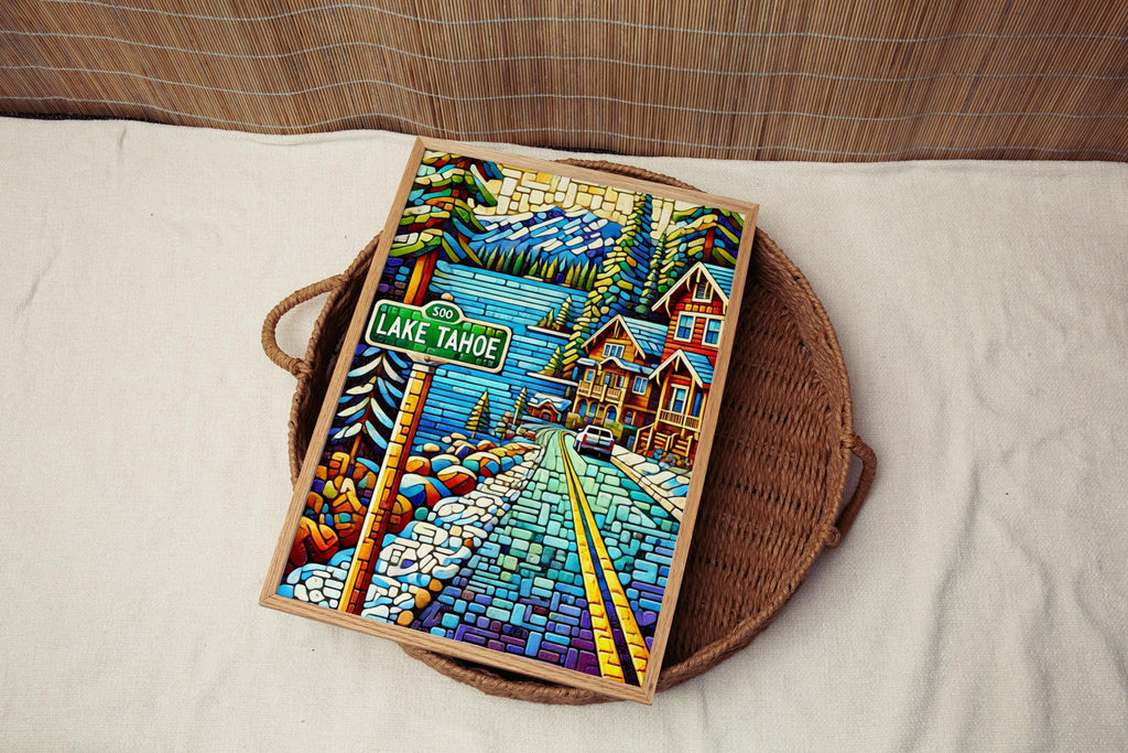 Lake Tahoe Scenic Poster - California, USA