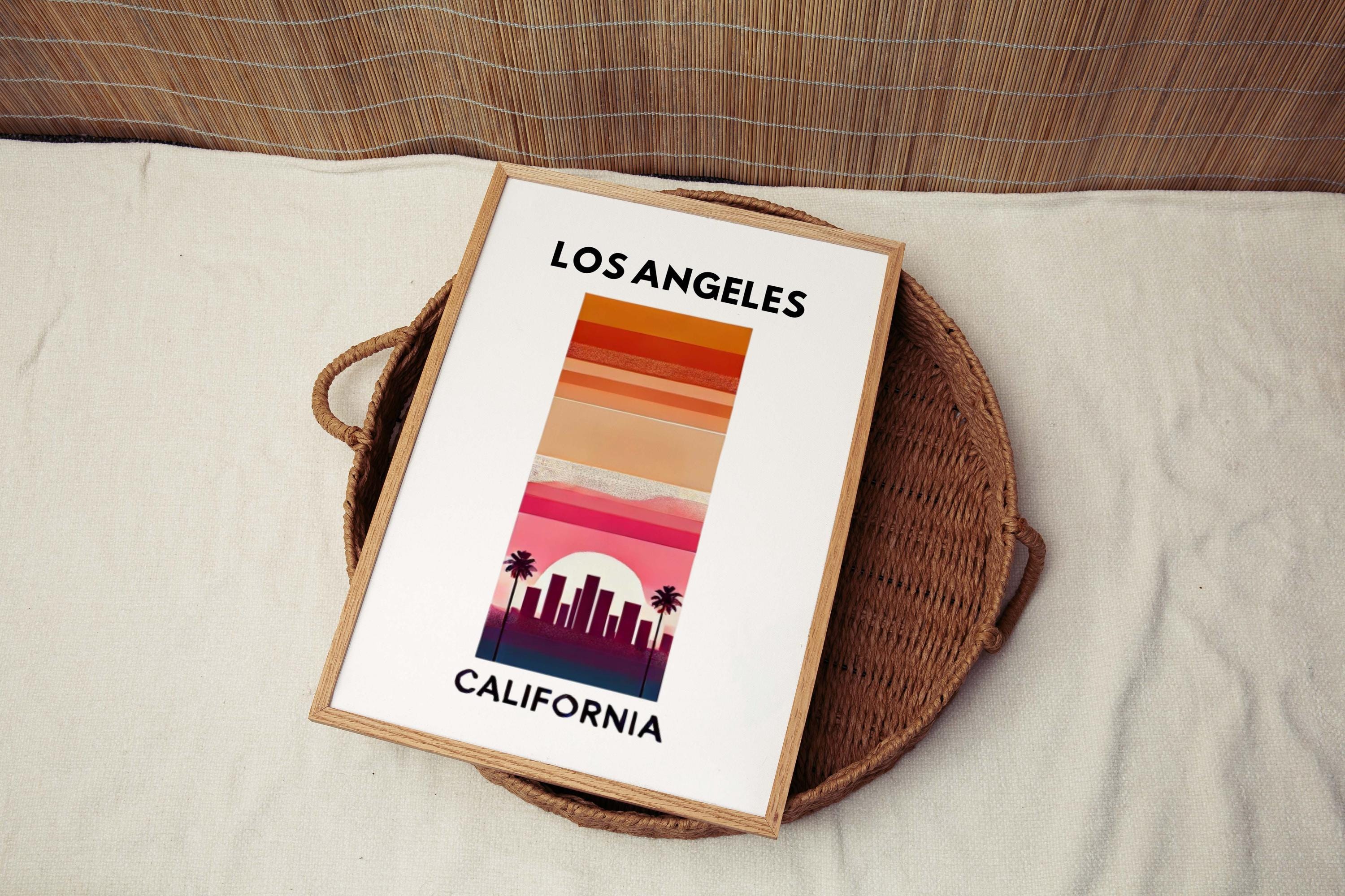 Modern Los Angeles Poster - Los Angeles, California, USA