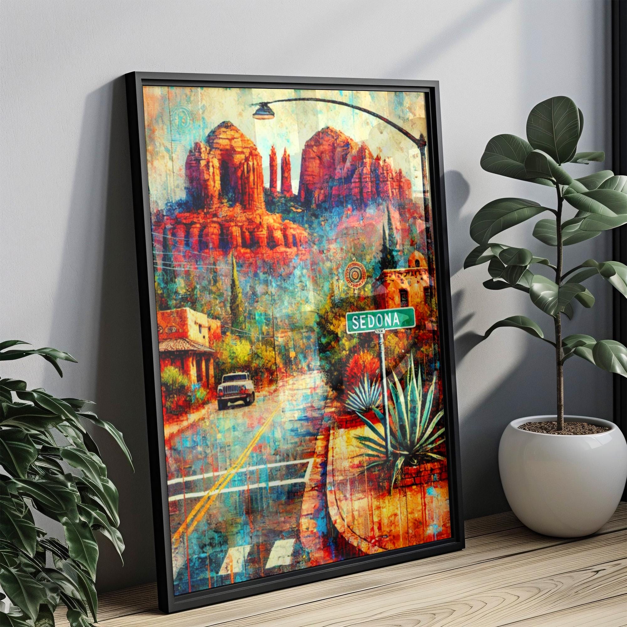 Sedona Wall Art - Sedona, Arizona, USA