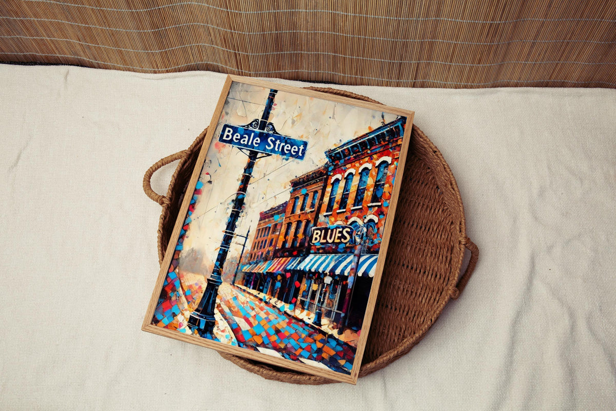 Beale Street Print - Memphis, Tennessee, USA