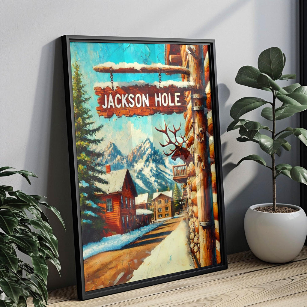 Jackson Hole Wall Art - Jackson Hole, Wyoming, USA