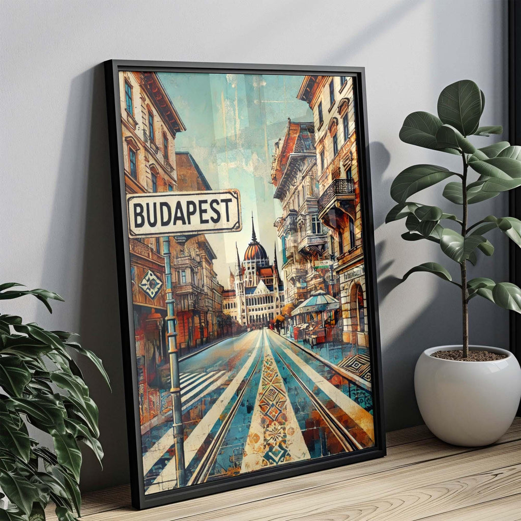 Budapest Travel Poster - Budapest, Hungary