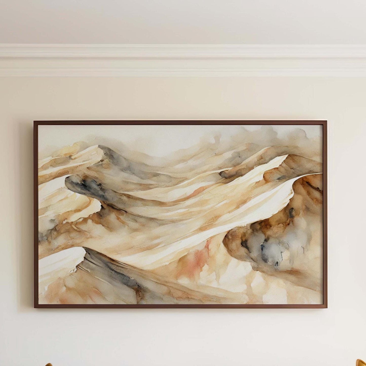 Nature Gift Dunes Wall Art Print - Desert Sand Home Decor, Housewarming & New Home Family Artwork