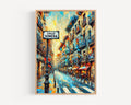 Calle Somera Print - Bilbao, Spain