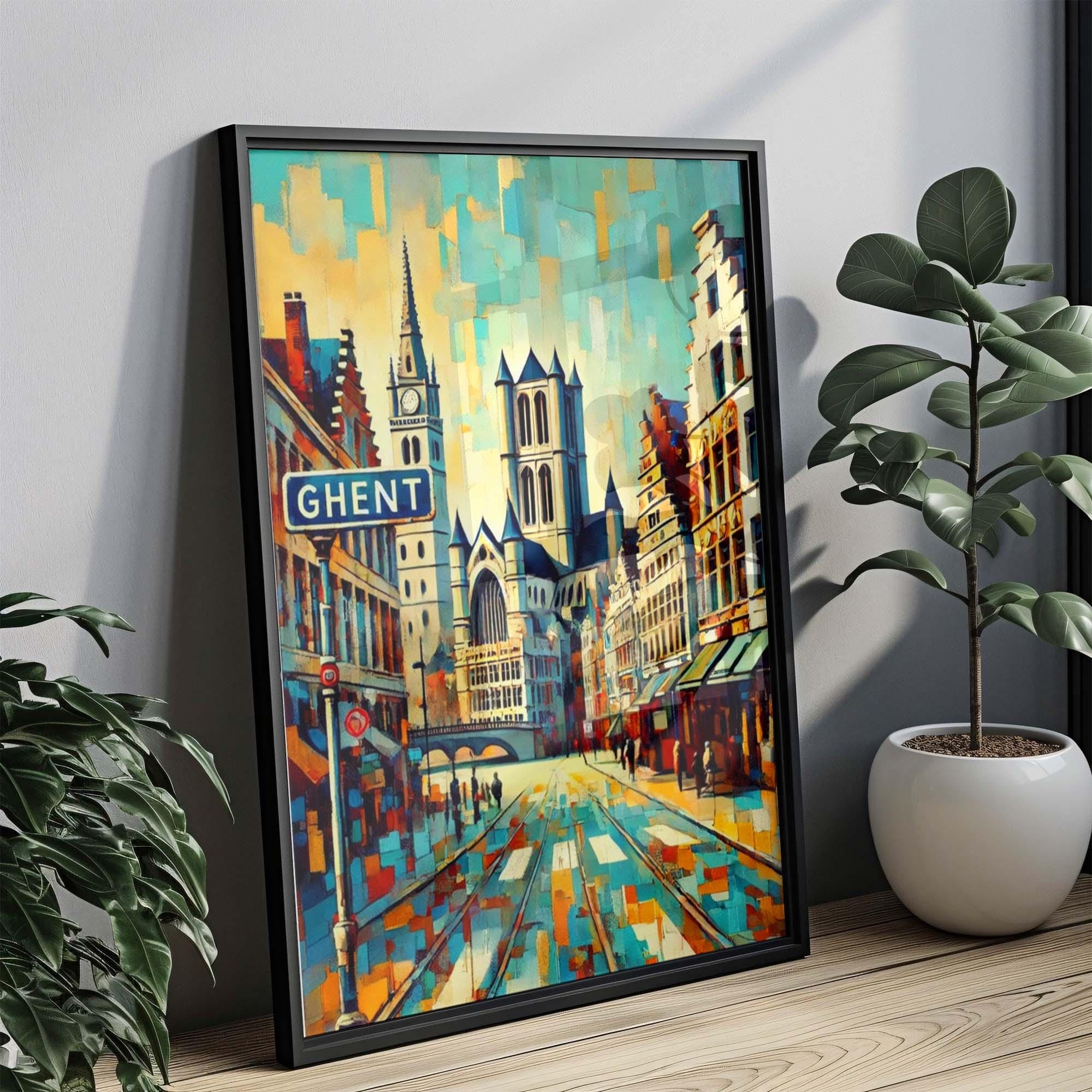 Ghent Wall Art Decor - Ghent, Belgium
