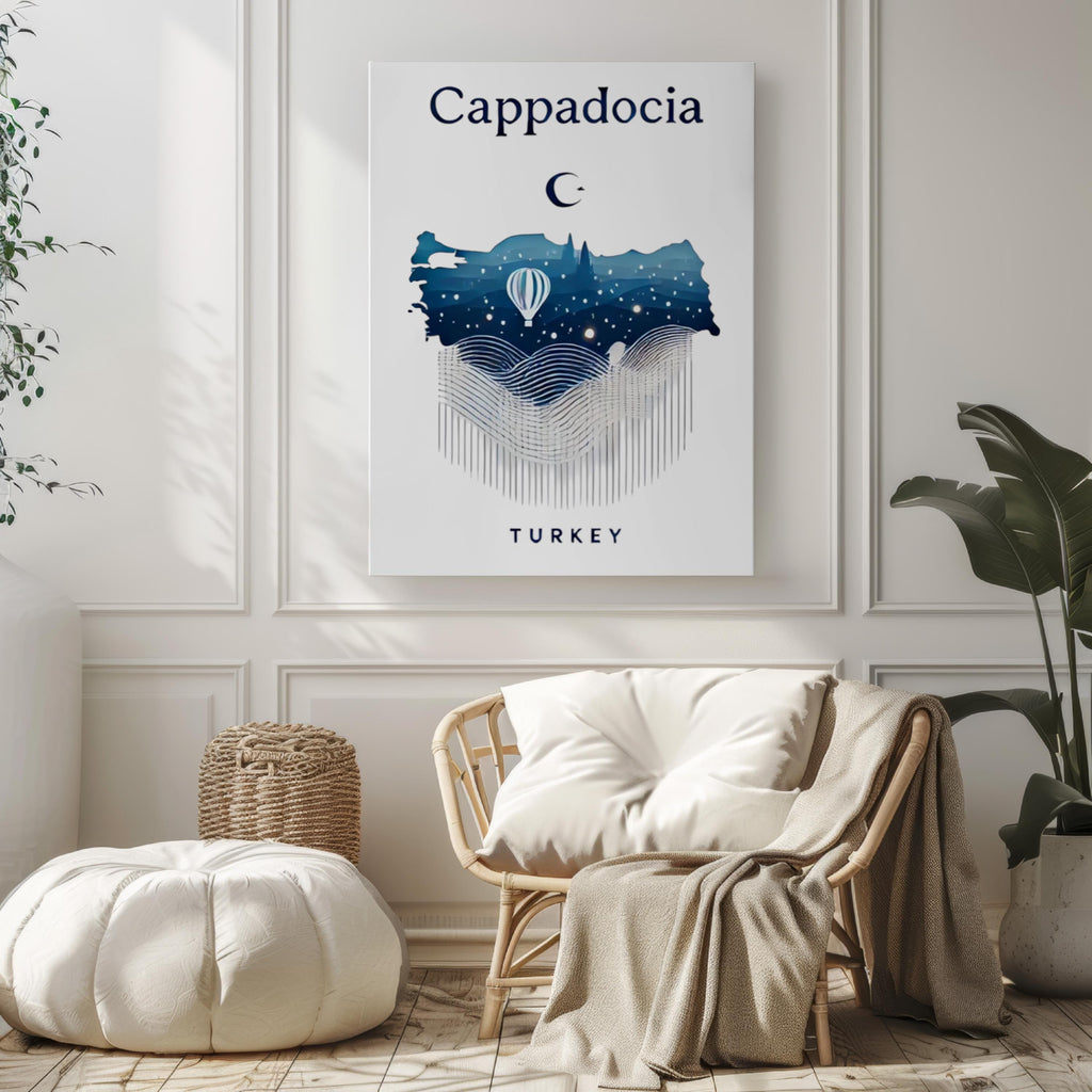 Cappadocia Print - Cappadocia, Turkey