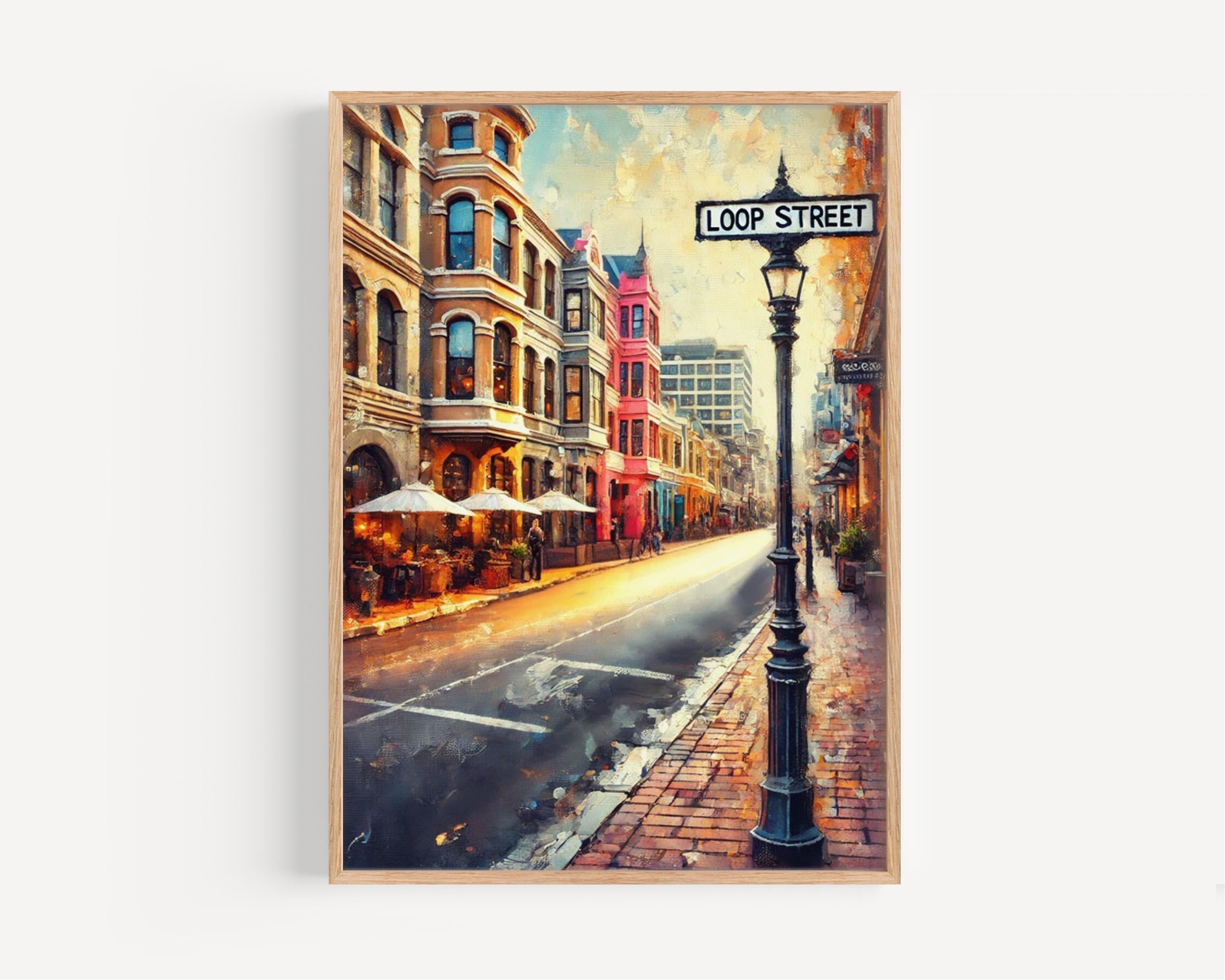 Loop Street Cityscape Print - Cape Town, South Africa