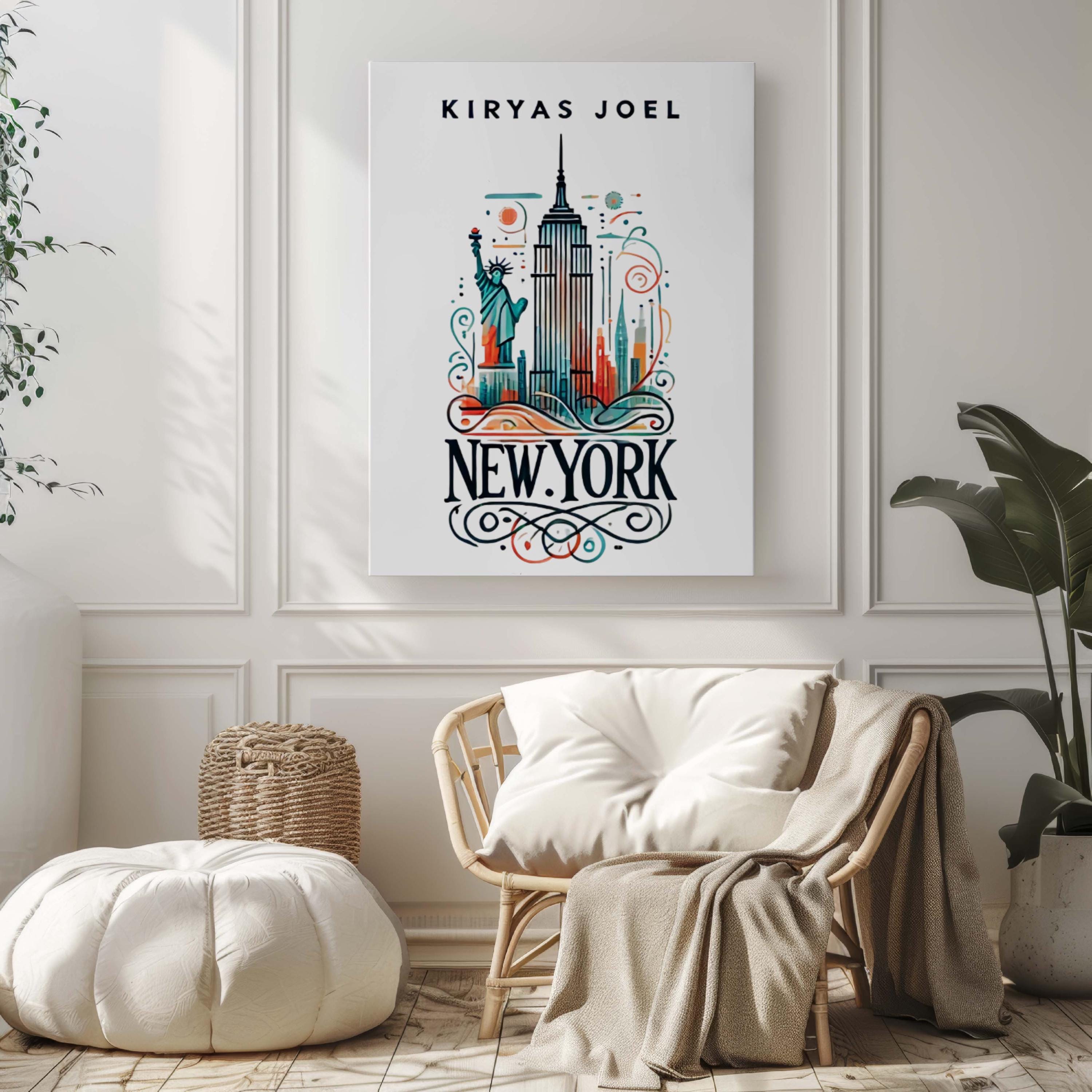Kiryas Joel Print - Kiryas Joel, New York, USA