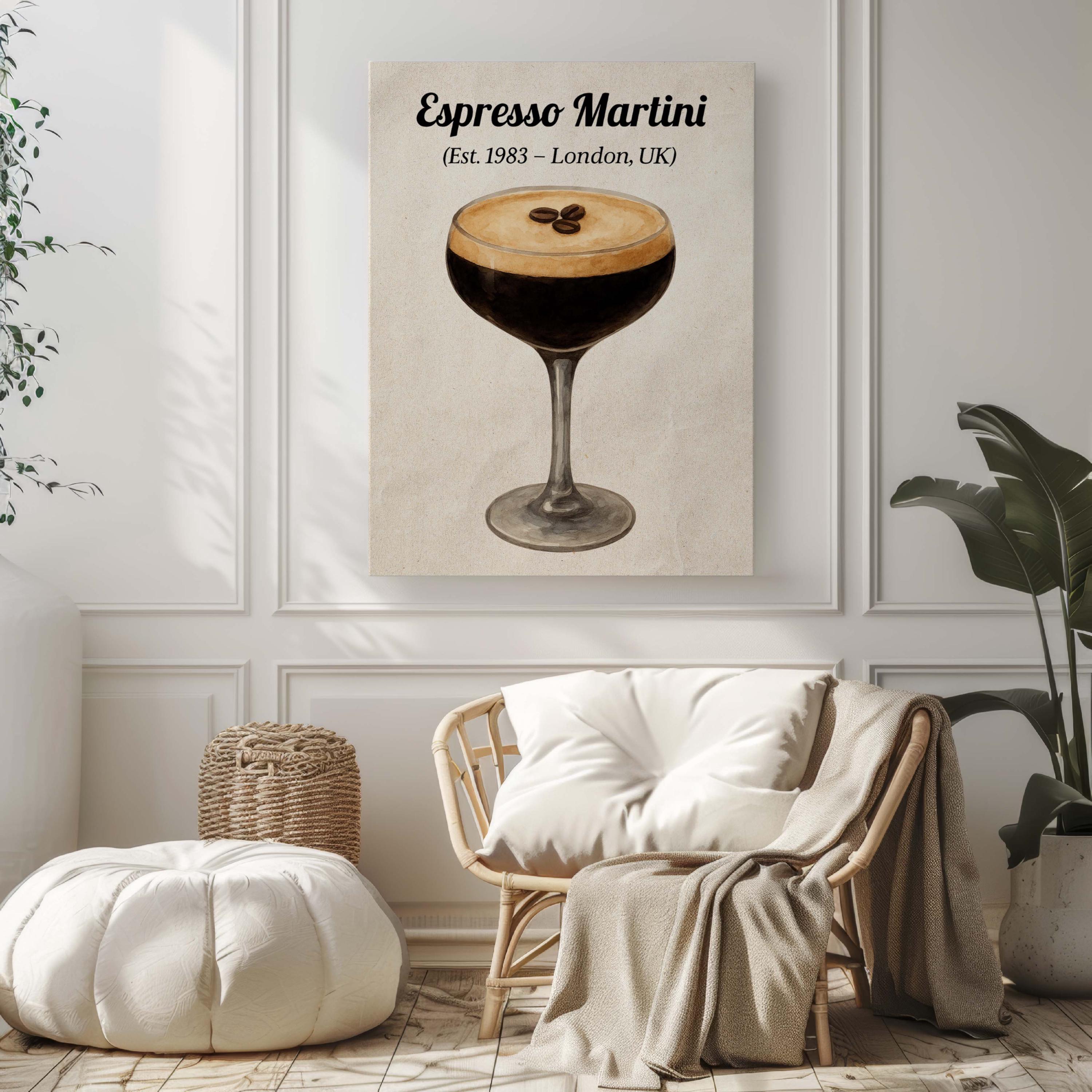 Espresso Martini Wall Art