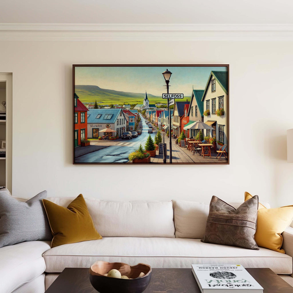 Selfoss Wall Art - Selfoss, Iceland