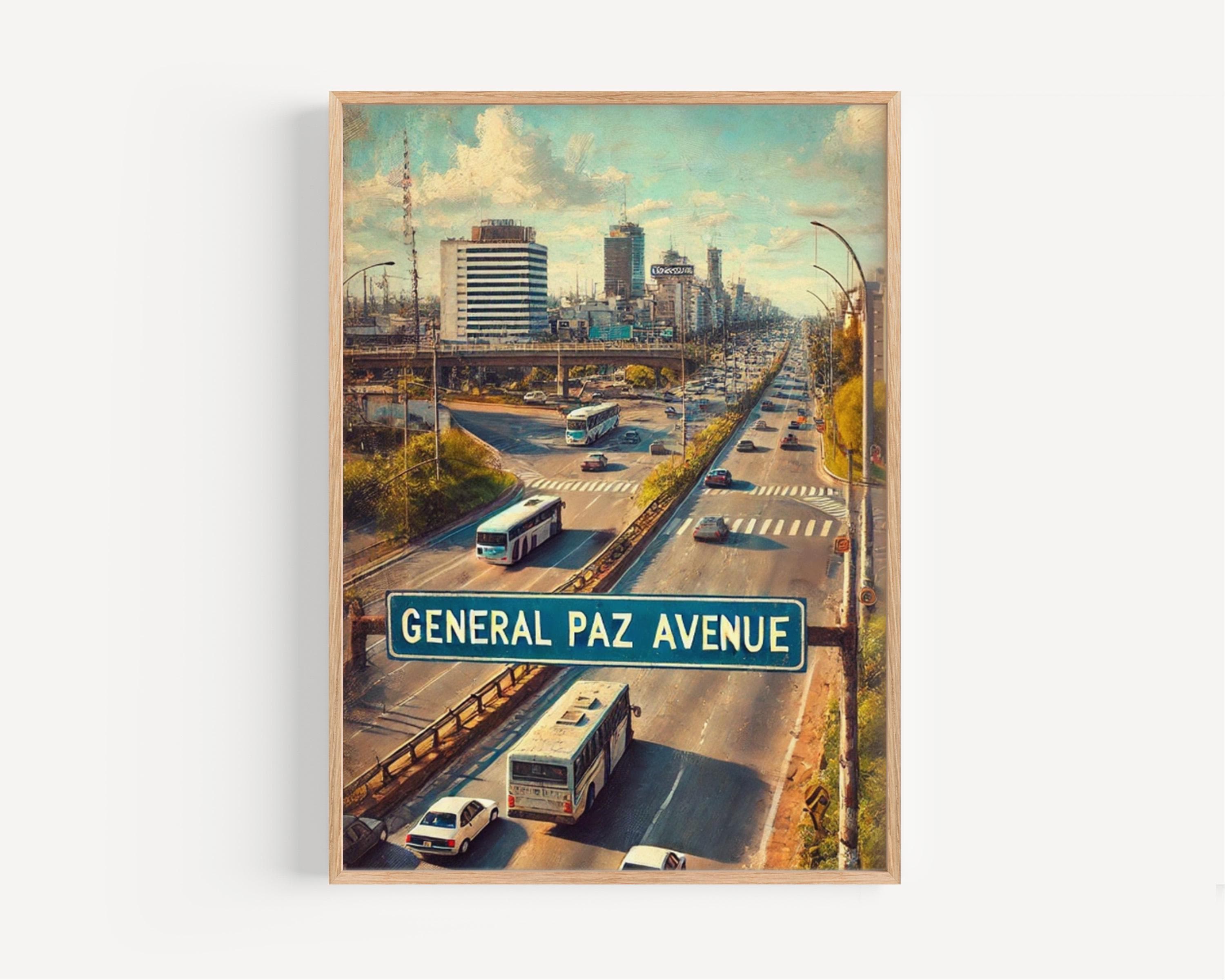 General Paz Avenue Print - Buenos Aires, Argentina