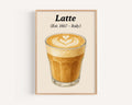 Latte Cocktail Print - Italy