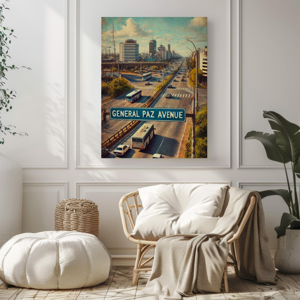General Paz Avenue Print - Buenos Aires, Argentina