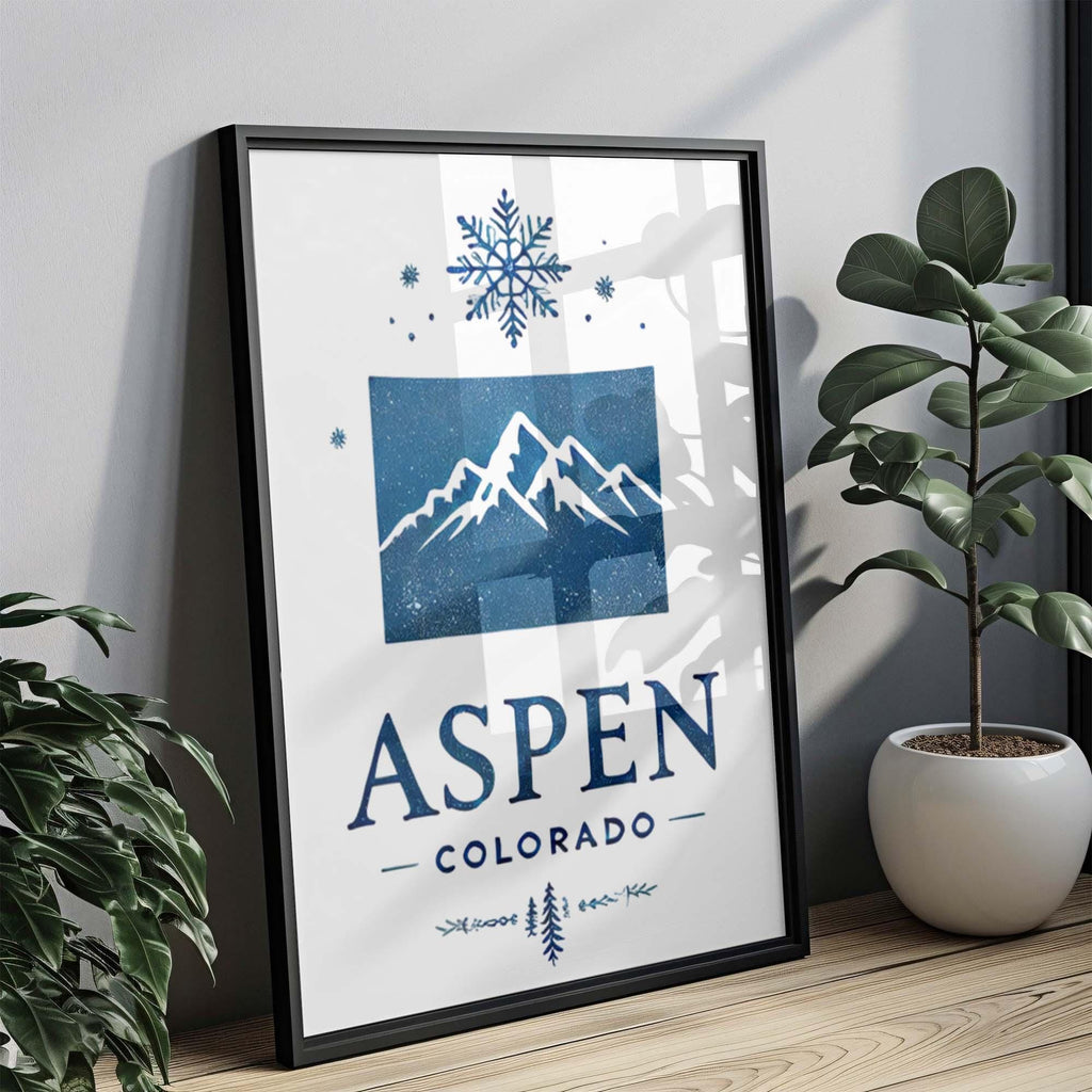 Aspen Tree Nature Print - Aspen, Colorado, USA