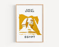 Great Sphinx Print Home Decor - Egypt