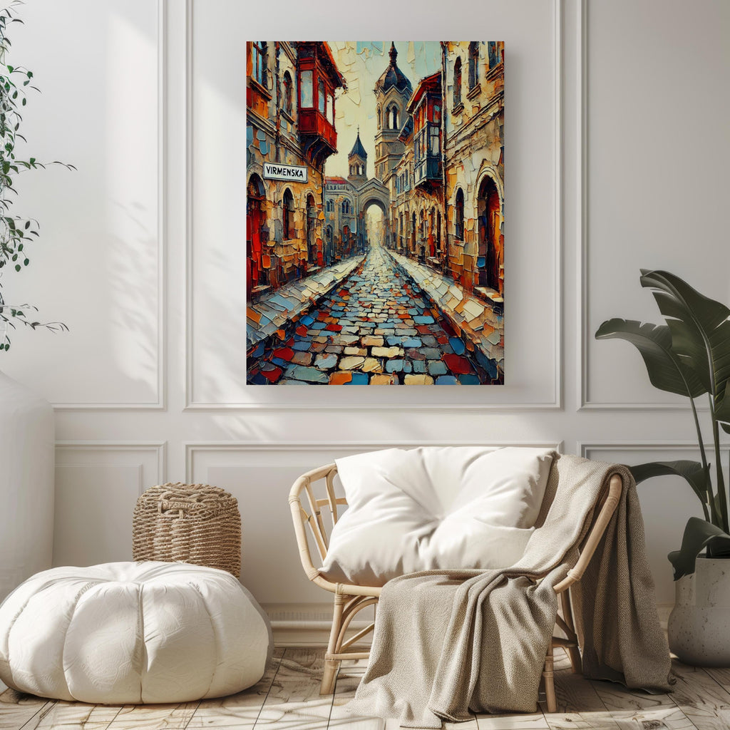 Virmenska Street Wall Art - Lviv, Ukraine