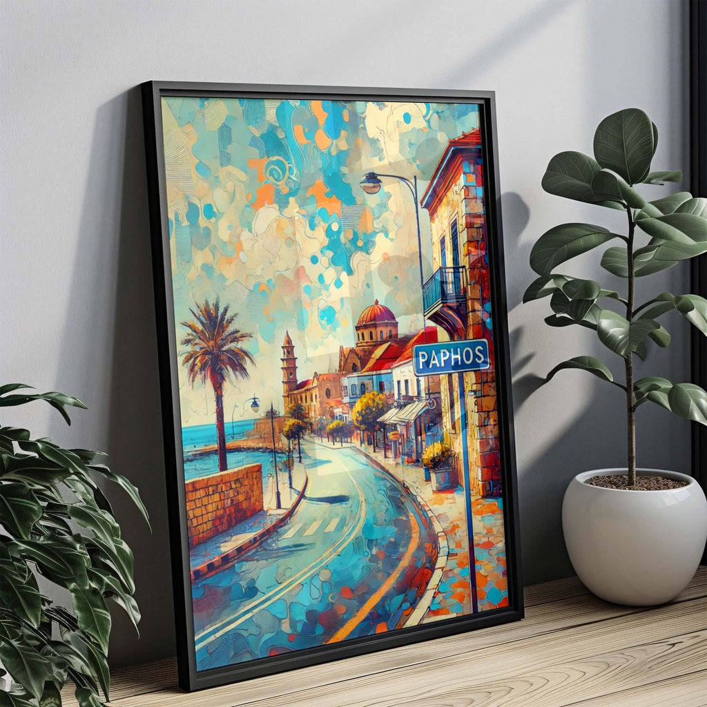 Paphos Travel Poster - Paphos, Cyprus