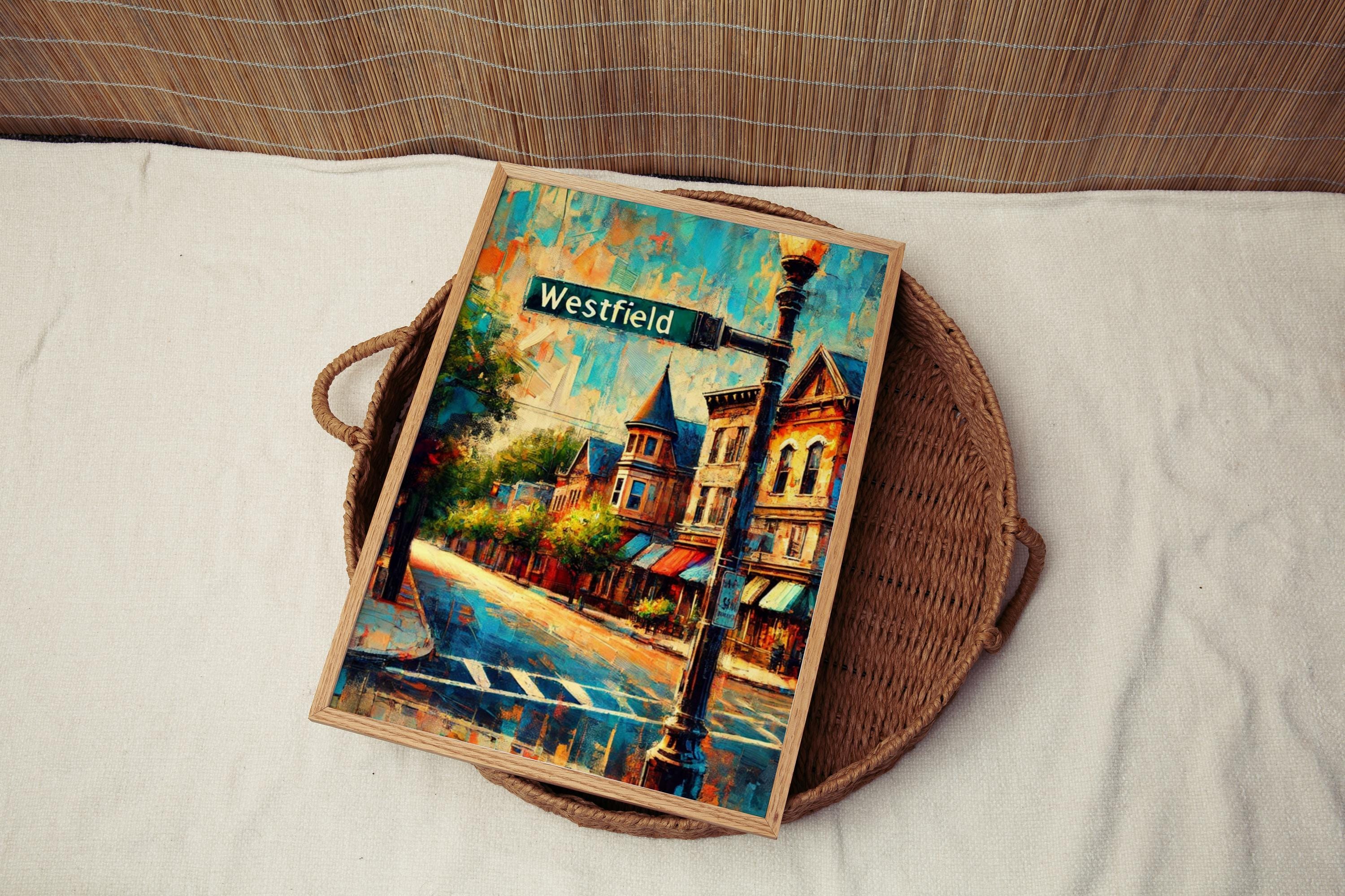 Westfield Map Print - Westfield, New Jersey, USA
