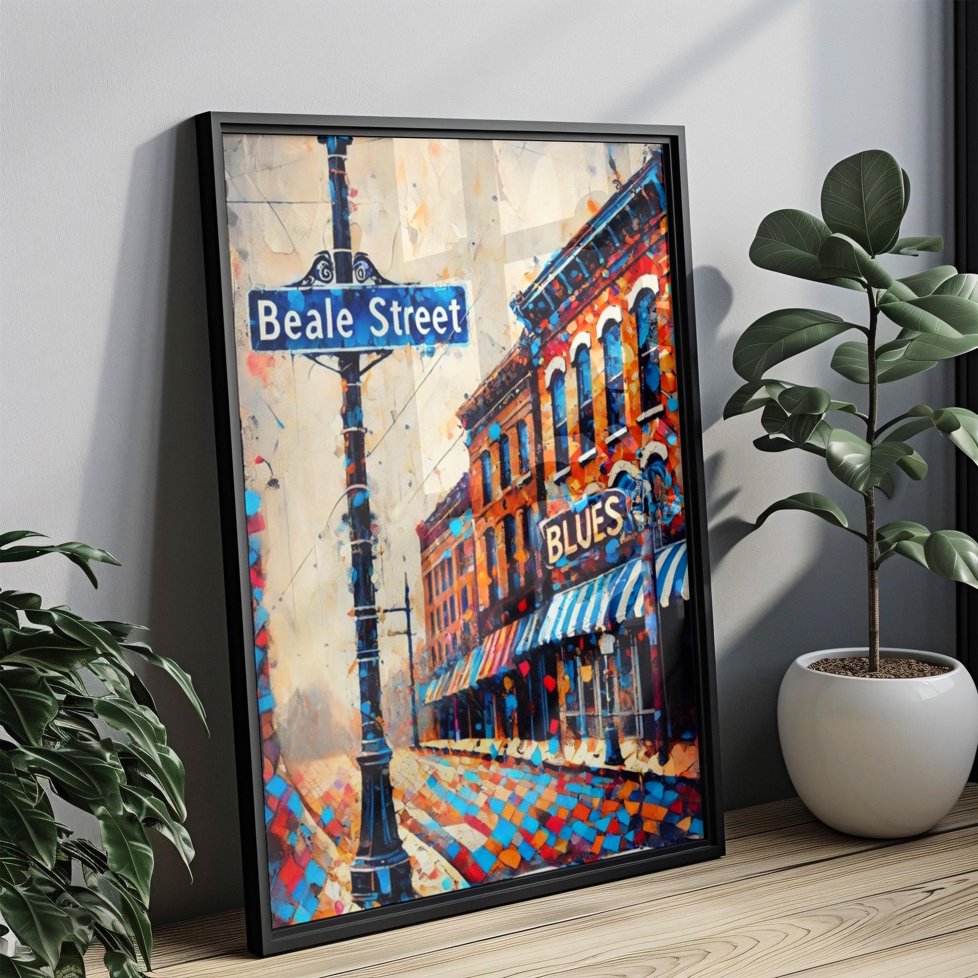 Beale Street Print - Memphis, Tennessee, USA