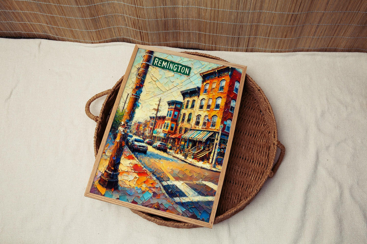 Remington Wall Art - Baltimore, Maryland, USA