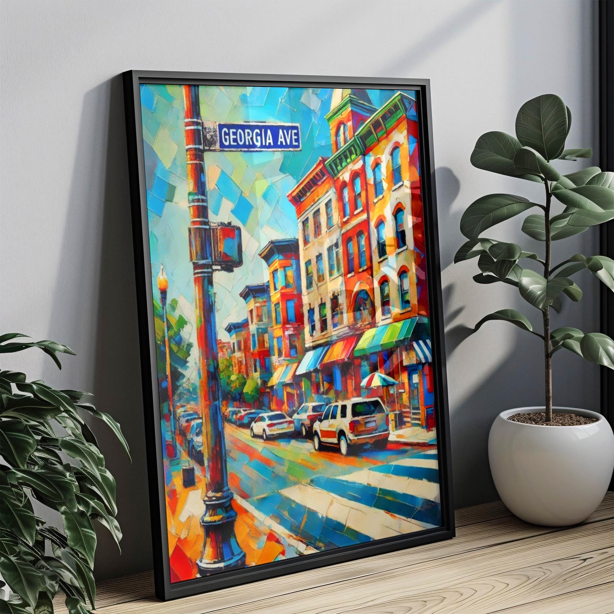 Georgia Ave Wall Art - Washington, District of Columbia, USA