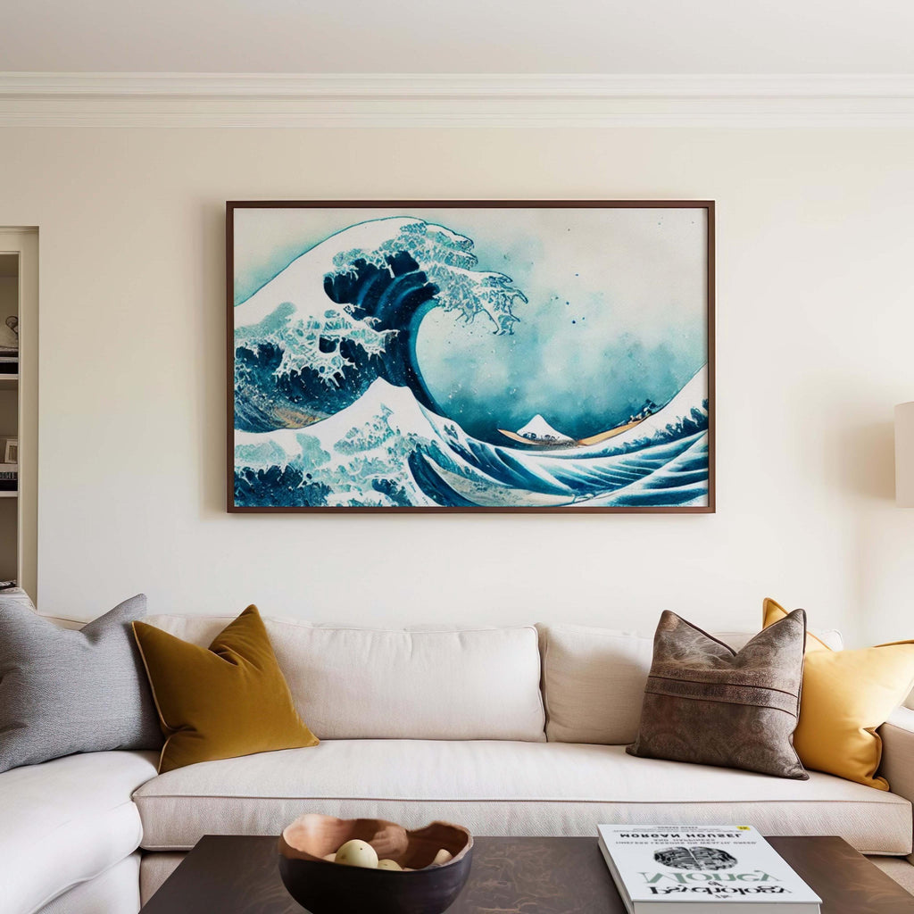 Wave Wall Art Coastal