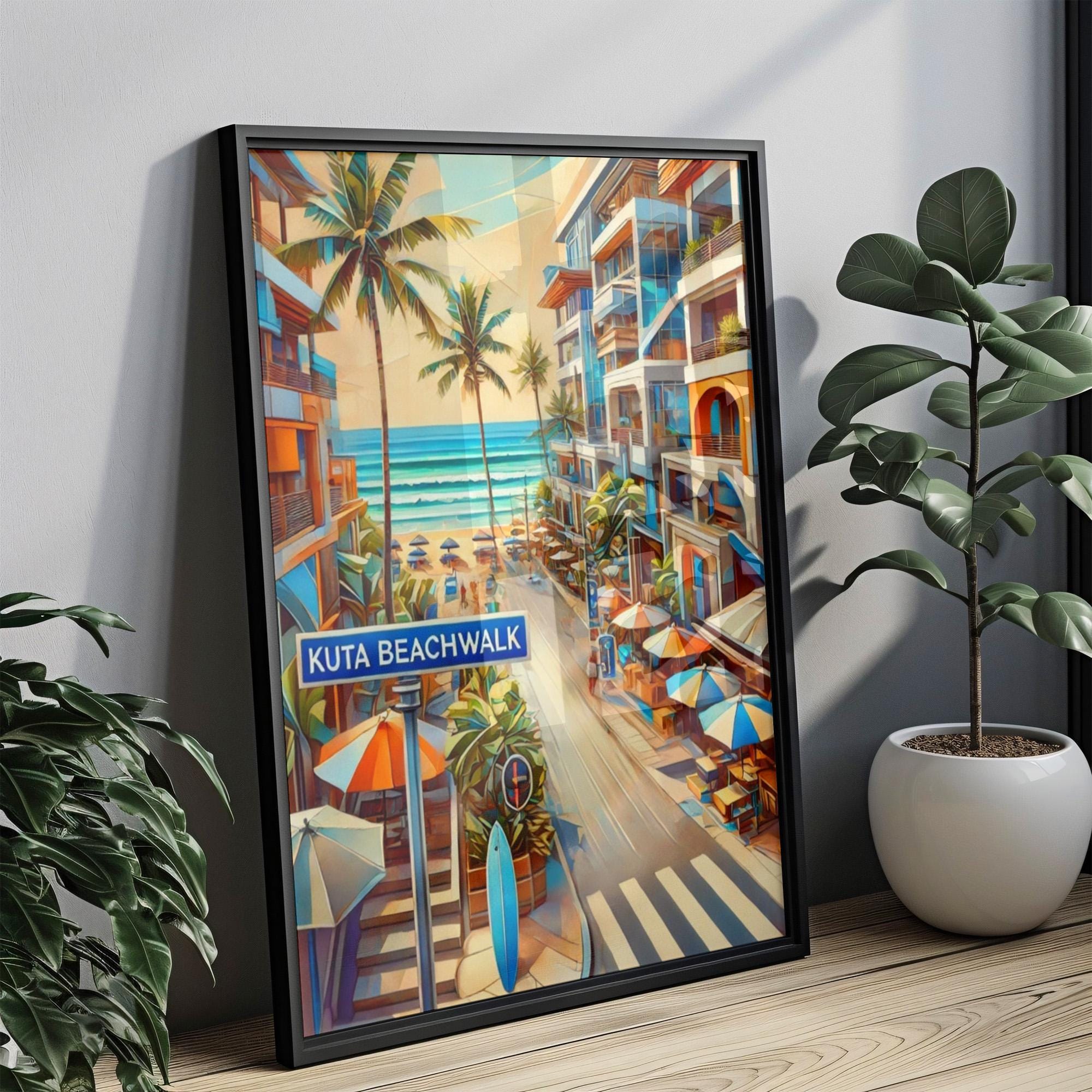 Kuta Beach Poster - Bali, Indonesia