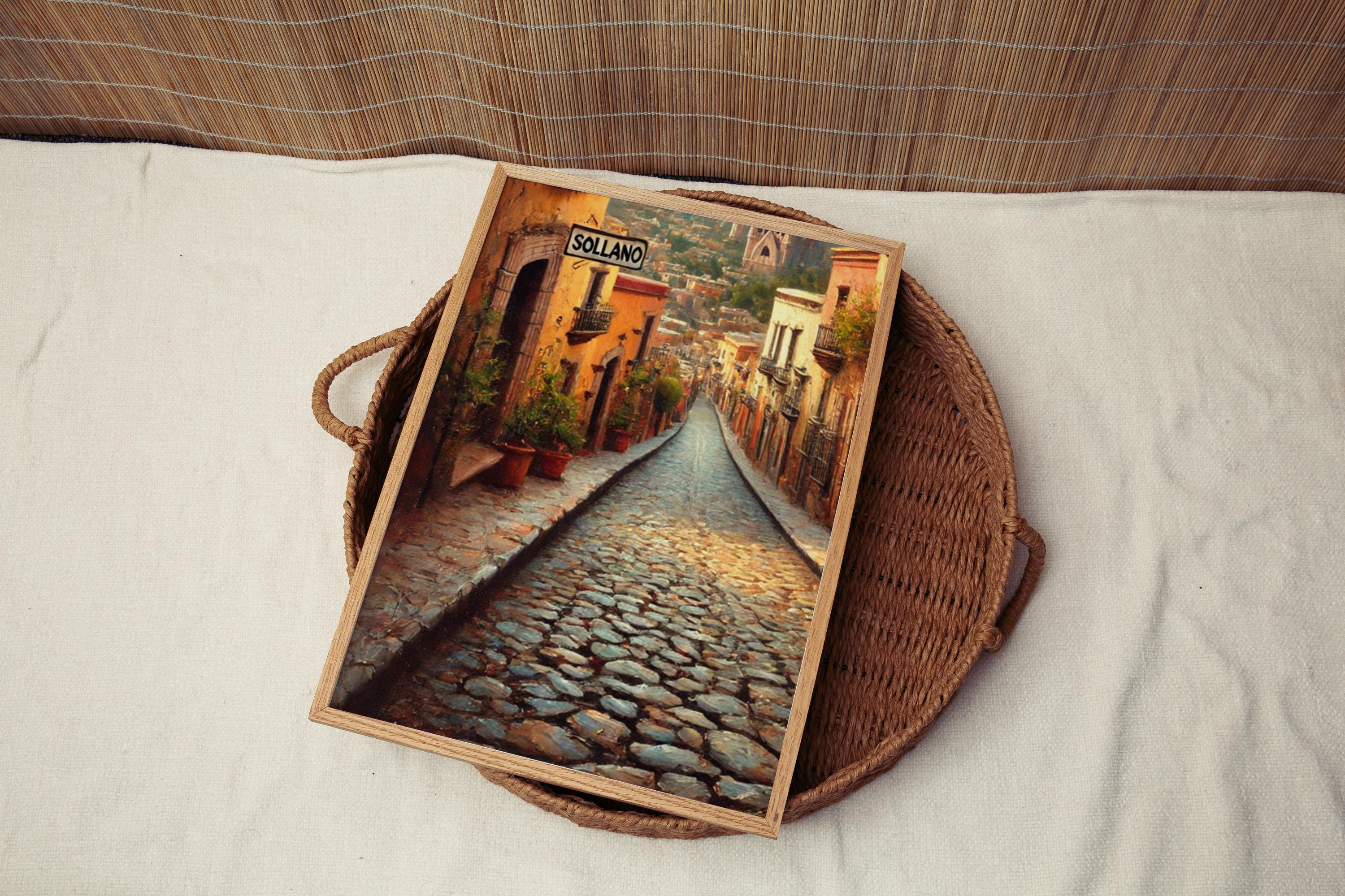 Calle Sollano Print - San Miguel de Allende, Mexico