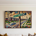 Lily Crescent Print - Brampton, Ontario, Canada